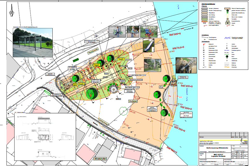 Lageplan-Dorfplatz